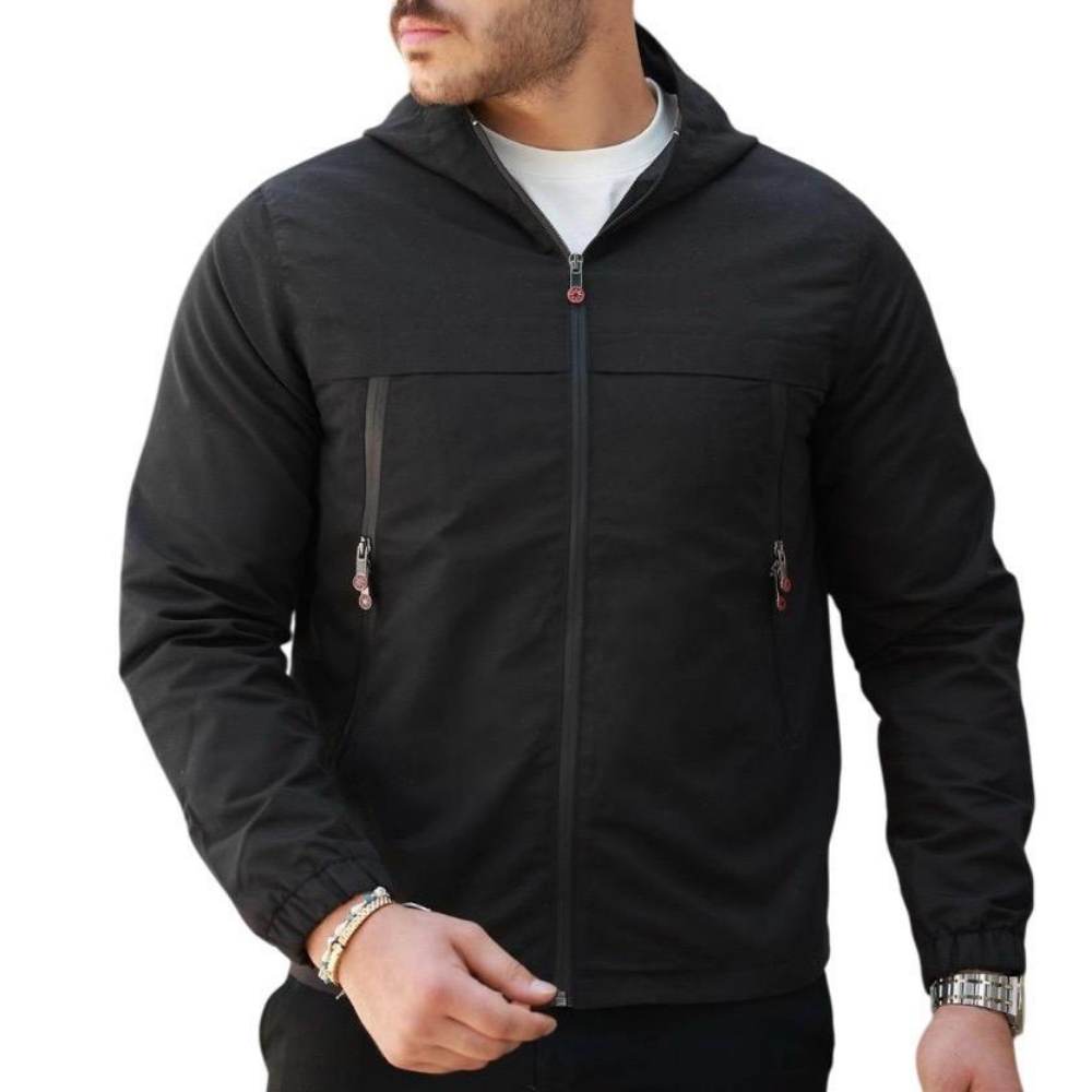 ROSSPALL Men's Matte Seasonal Coat - Elegant and Functional