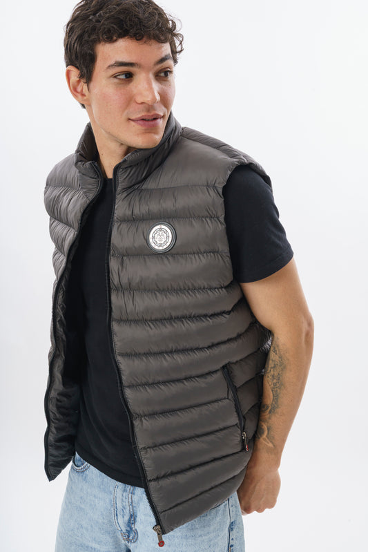 ROSSPALL Elevated Puffer Vest – Soft-Touch Finish & Refined Details