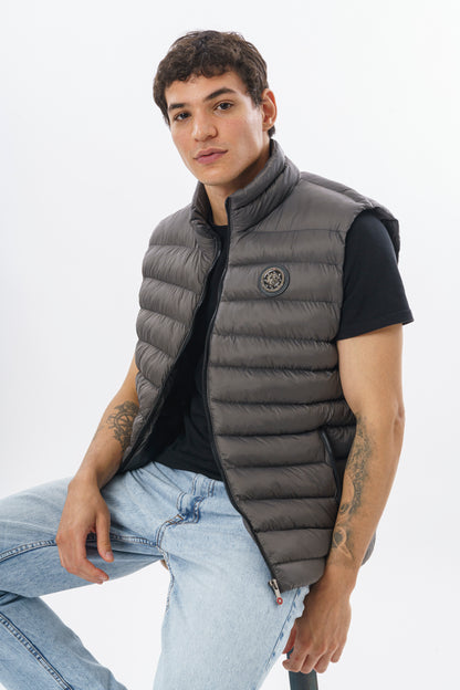 ROSSPALL Elevated Puffer Vest – Soft-Touch Finish & Refined Details