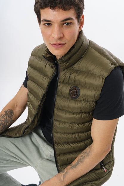 ROSSPALL Elevated Puffer Vest – Soft-Touch Finish & Refined Details