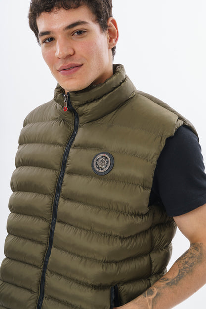 ROSSPALL Elevated Puffer Vest – Soft-Touch Finish & Refined Details
