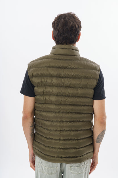 ROSSPALL Elevated Puffer Vest – Soft-Touch Finish & Refined Details