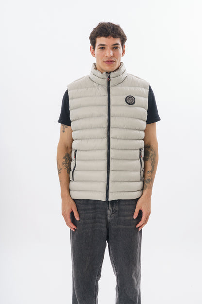 ROSSPALL Elevated Puffer Vest – Soft-Touch Finish & Refined Details