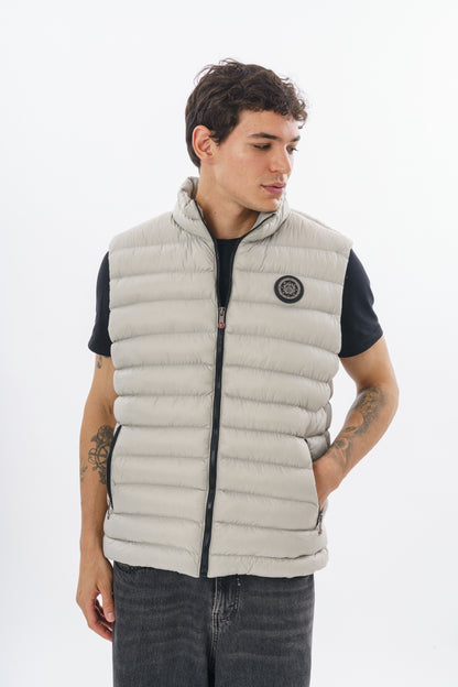 ROSSPALL Elevated Puffer Vest – Soft-Touch Finish & Refined Details