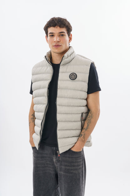 ROSSPALL Elevated Puffer Vest – Soft-Touch Finish & Refined Details