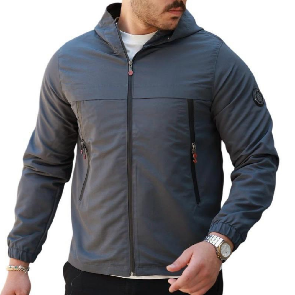 ROSSPALL Men's Matte Seasonal Coat - Elegant and Functional