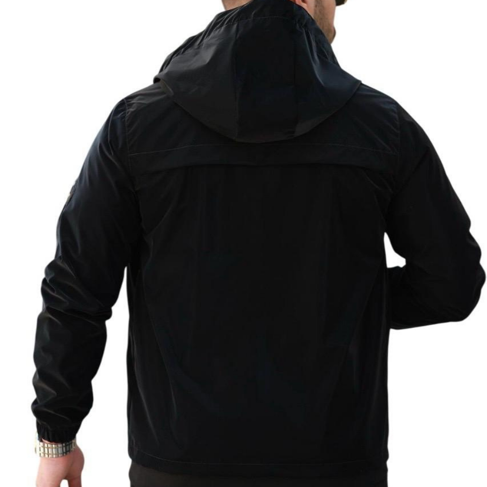 ROSSPALL Men's Shiny Seasonal Coat - Stylish and Modern Design